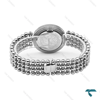 ساعت زنانه ورساچه قاب چرخان سیلور صفحه سبز Versace-6746-L
