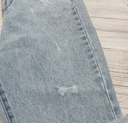 شلوار جین مام استایل کد 10158