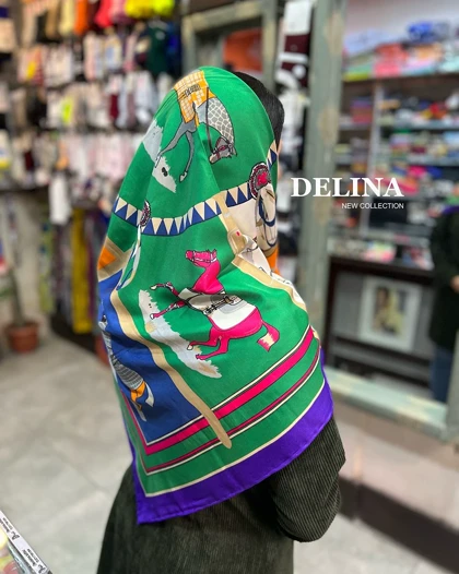 روسری هرمس ابریشم کجراه