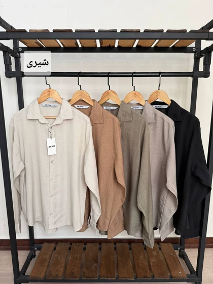 پیراهن لینن پنبه 2611