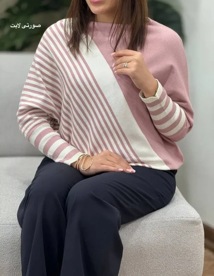 بافت گپ راه راه آنوش