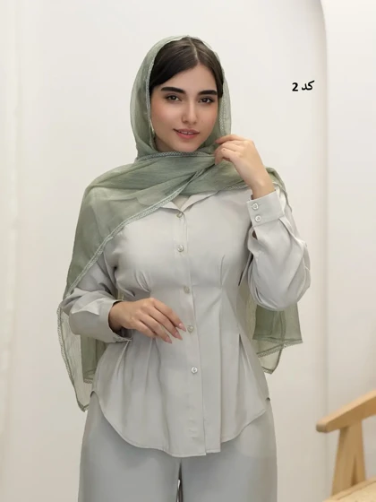 6493-شال ابریشم دلاریس