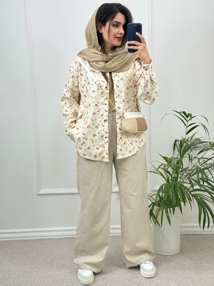 مانتو شومیزی کبریتی بهاری