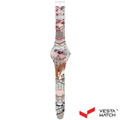 ساعت مچی مردانه و زنانه سواچ SWATCH مدل SUOZ371