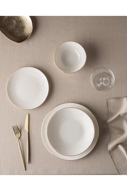 سرویس غذاخوری Madame Coco مدل Allons Bone China - چندرنگ