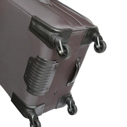 مجموعه سه عددی چمدان پیر کاردین مدل P9090-3 رنگ طوسی به همراه کاور پیرکاردین