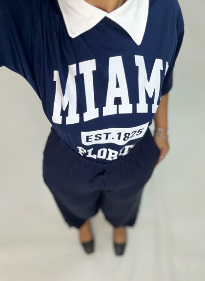 کراپ تیشرت miami