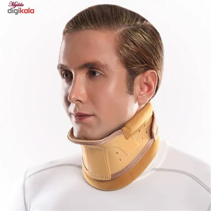 گردنبند طبی پاک سمن مدل Hard With Chain Pad