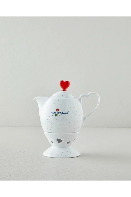 ست قوری با گرم‌کن English Home مدل Beloved