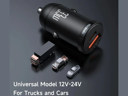 شارژر فندکی فست شارژ ماشین تایپ سی 33 وات مک دودو CC-232