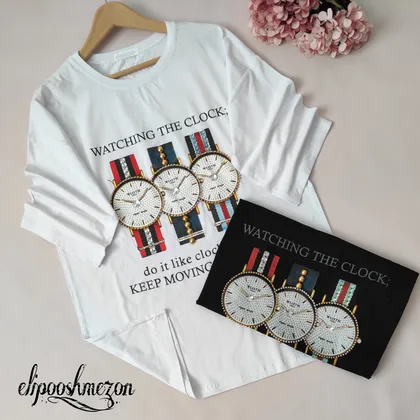 B064- تیشرت ساعت