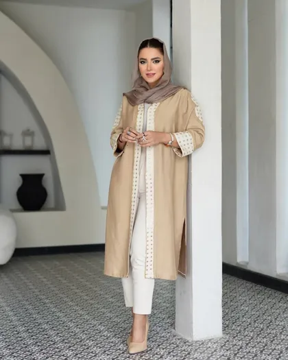 مانتو ساتینا کد 3150