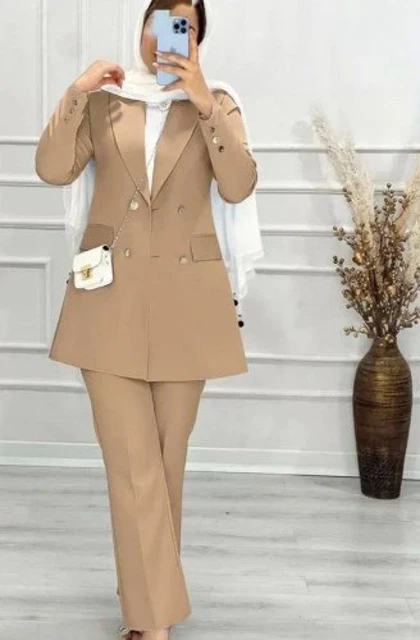 مانتو شلوار مازراتی مزونی کد 3206