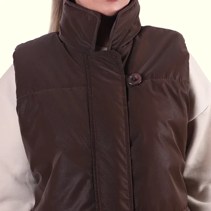 پافر دکمه دار مدل عسل کد 0139