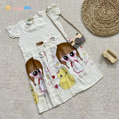 سارافون نخی دخترانه مدل GIRL