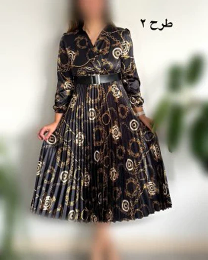 پیراهن مزونی پلیسه سروناز
