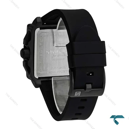 ساعت مچی ناوی فورس NF8064 مردانه سه موتوره مشکی NaviForce-7654-G