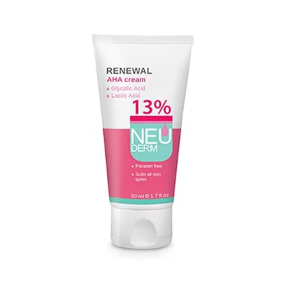 کرم لایه بردار AHA NEUDERM مدل رینوال 13% RENEWAL AHA Cream