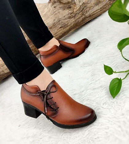 کفش طبی اداری مدل بغل بندی کد 545