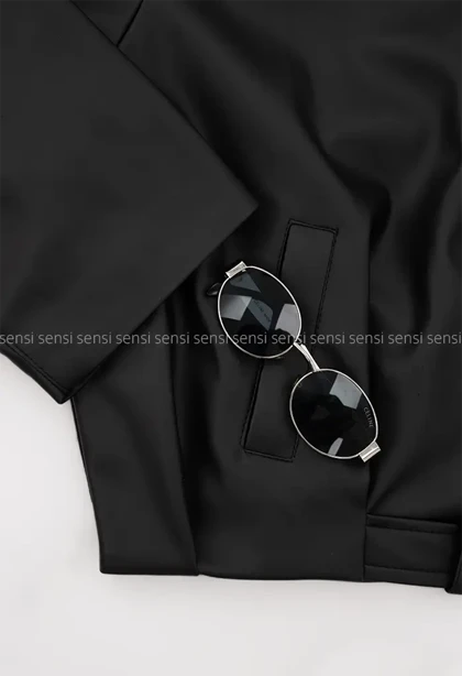 بامبر چرم آستر دار کد1004698