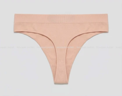 پک سه عددی شورت بک‌لس کلاسیک زنانه برند lefyies seamless thongs