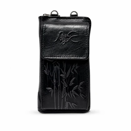 کیف پاسپورتی چرم طبیعی طرح نگار کد 207593