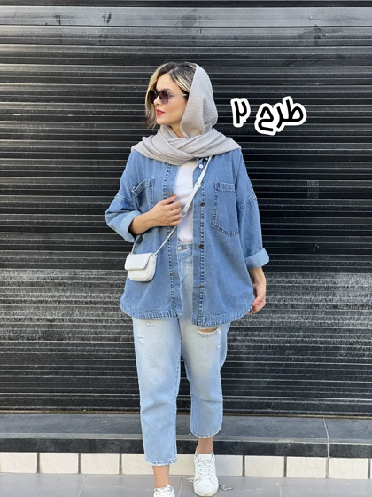 مانتو جین ضخیم