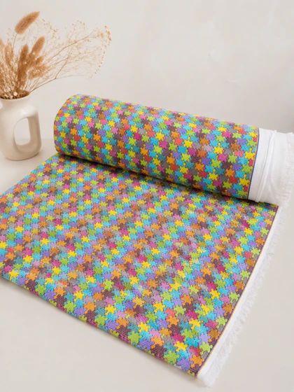 حوله متری نوزاد و خشک‌کن حوله ای عرض 1.5 متر کد 0104