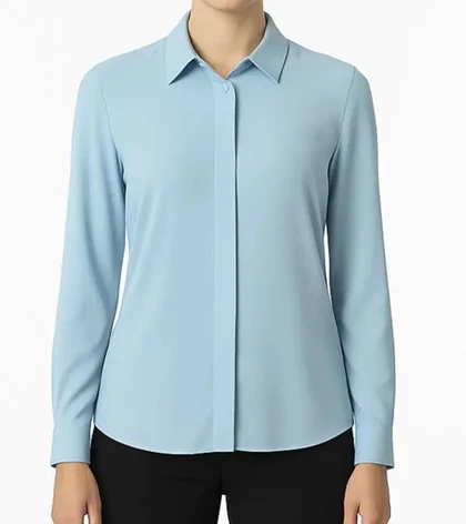 شومیز یقه شکاری