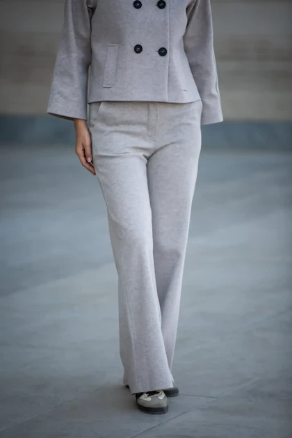 شلوار زنانه فوتر نیم بگ