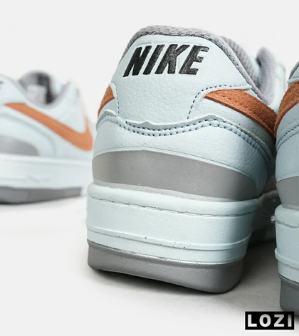 کفش بزرگ پا آبی طوسی نارنجی Nike Gama Force Sail