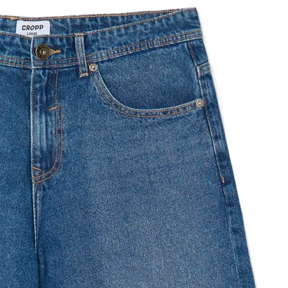 شلوارک جین بگ استایل یونیسکس CROPP کد 358
