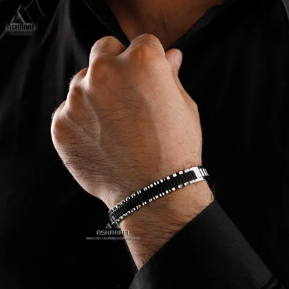 دستبند استیل مون بلان Montblanc Bracelet SK01