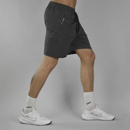 شلوارک ورزشی مردانه نایک مدل DRI FIT_D8061 طوسی تیره