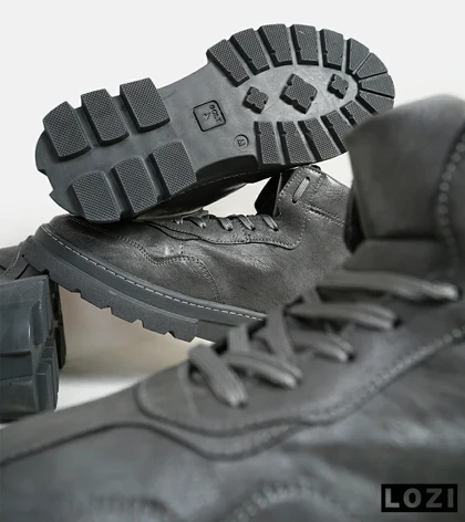 بوت مردانه طوسی Clarks