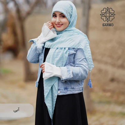 روسری پلیسه پریا