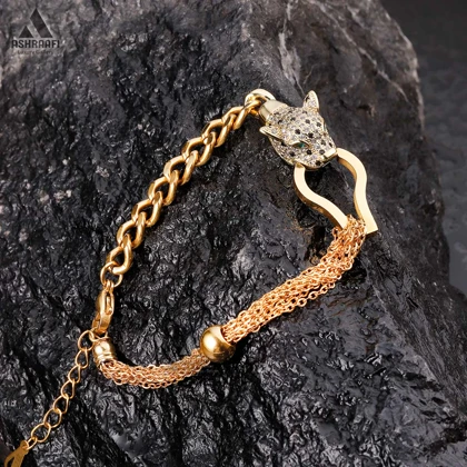 دستبند طلایی کارتیه پنتر Cartier Panthere Bracelet G1