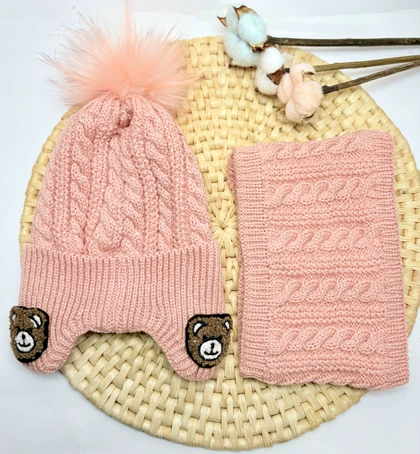 کلاه و شالگردن بچگانه دخترانه و پسرانه