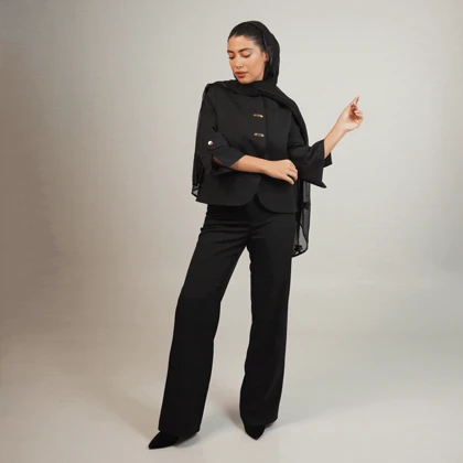 کت کراپ دو دکمه کارتیر