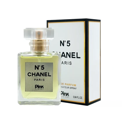 ادوپرفیوم زنانه مینیاتوری پینک ویژوآل Pink مدل شنل نامبر Chanel N5 حجم 30 میلی لیتر - New