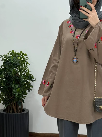 مانتو گلدوزی نرگس 3(ایراد دار)