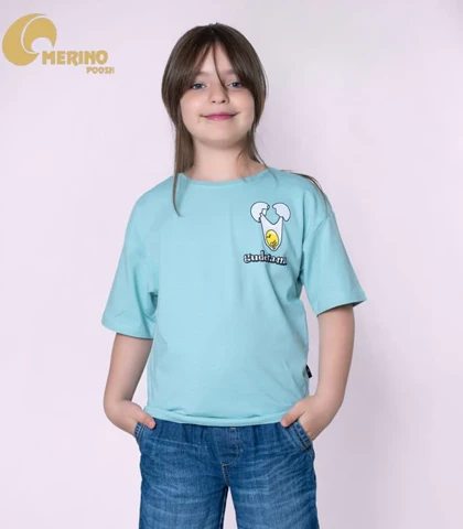 تیشرت تک لانگ دخترانه کد 1166