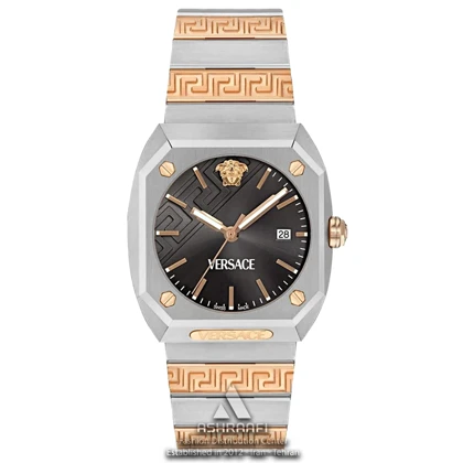 ساعت ورساچه صفحه مشکی Versace Antares VE8F-SRK