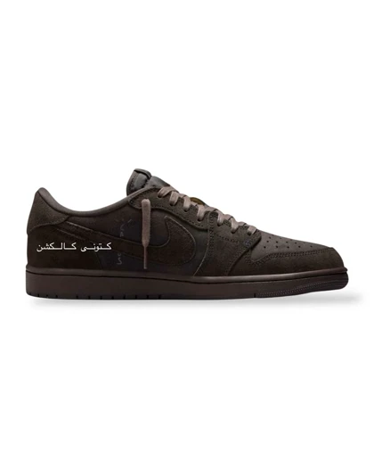 کتانی ویتنامی نایک ایر جردن وان لو تراویس اسکات ولوت برون Nike Air Jordan 1 Low travis scott velvet brown