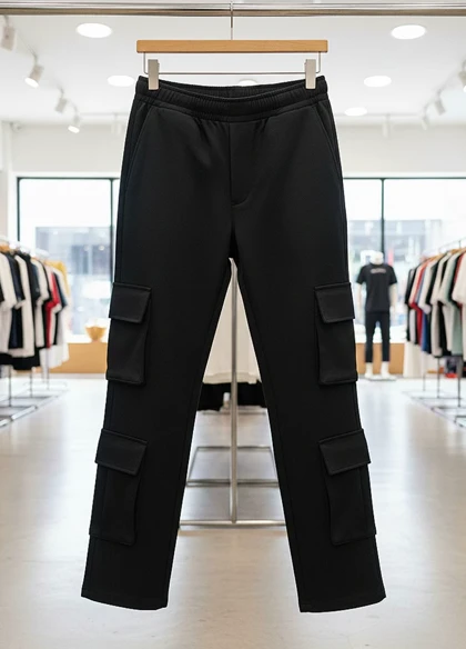 شلوار بنگال کارگو مردانه مدل HAMED-مشکی