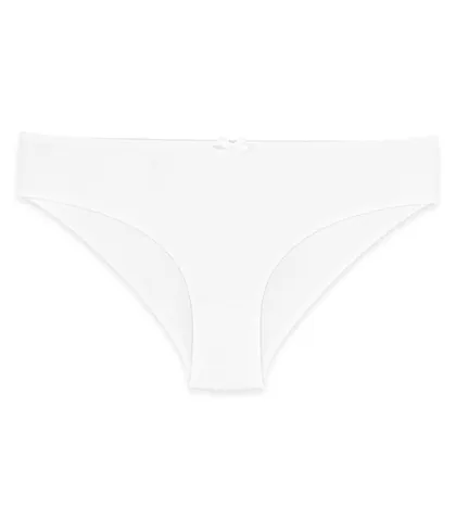 شورت زنانه اسلیپ میکروفایبر ضد حساسیت Neev نیو کد 2414 سفید White