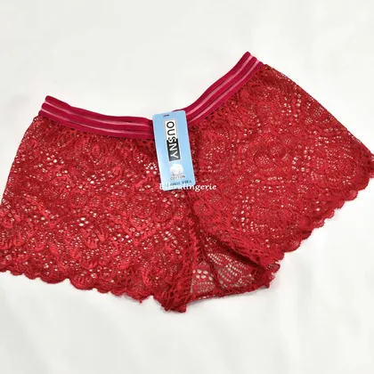 شورت زنانه گیپوری نیم پا French knickers