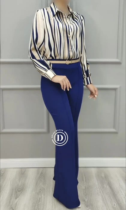 شومیز شلوار آنیسا 3034