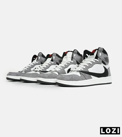 کفش کتانی ساق‌دار مردانه NIKE travis scott
