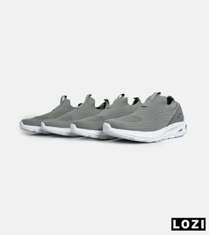 کفش کتانی طبی ورزشی خاکستری SKECHERS GoWalk 5 V2